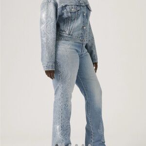 BEYONCÉ X Levi’s® 501 Curve high-rise straight leg jean 29 x 32